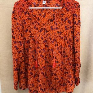 Old navy peasant blouse